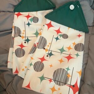 Retro Starburst Kitchen Towels